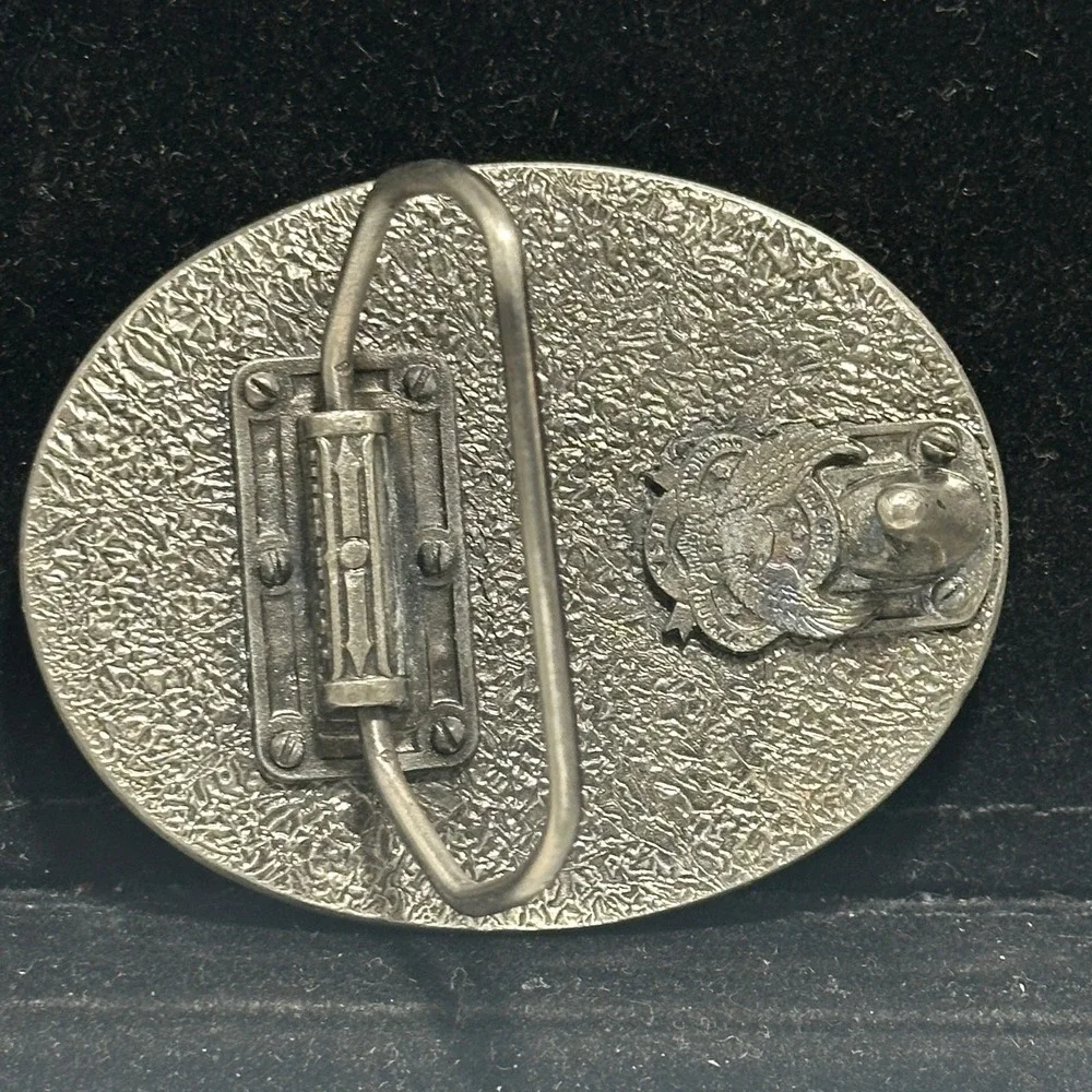 Fish America Vintage Trout Fishing Angler Limited Edition Collector Belt Buckle
